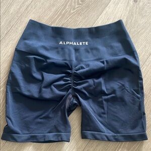 Alphalete amplify Women's light Navy Shorts (M)